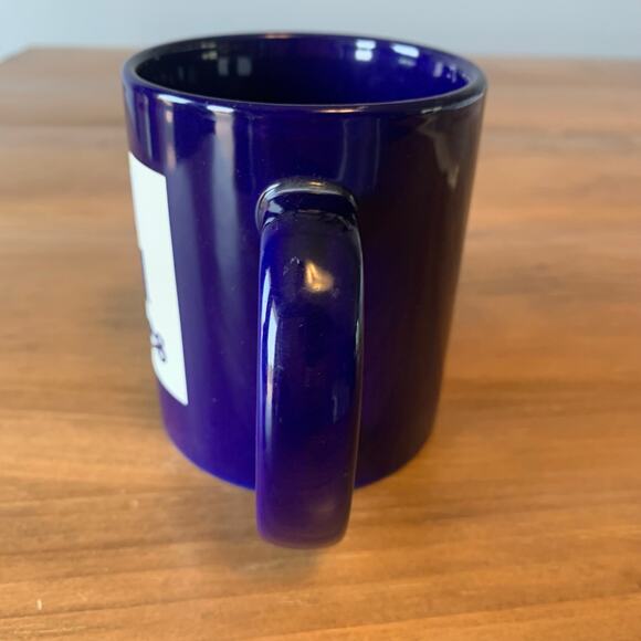 IBM Global Services Coffee Mug Cup Technology Computer Tech Blue Ceramic 3D - Picture 5 of 8